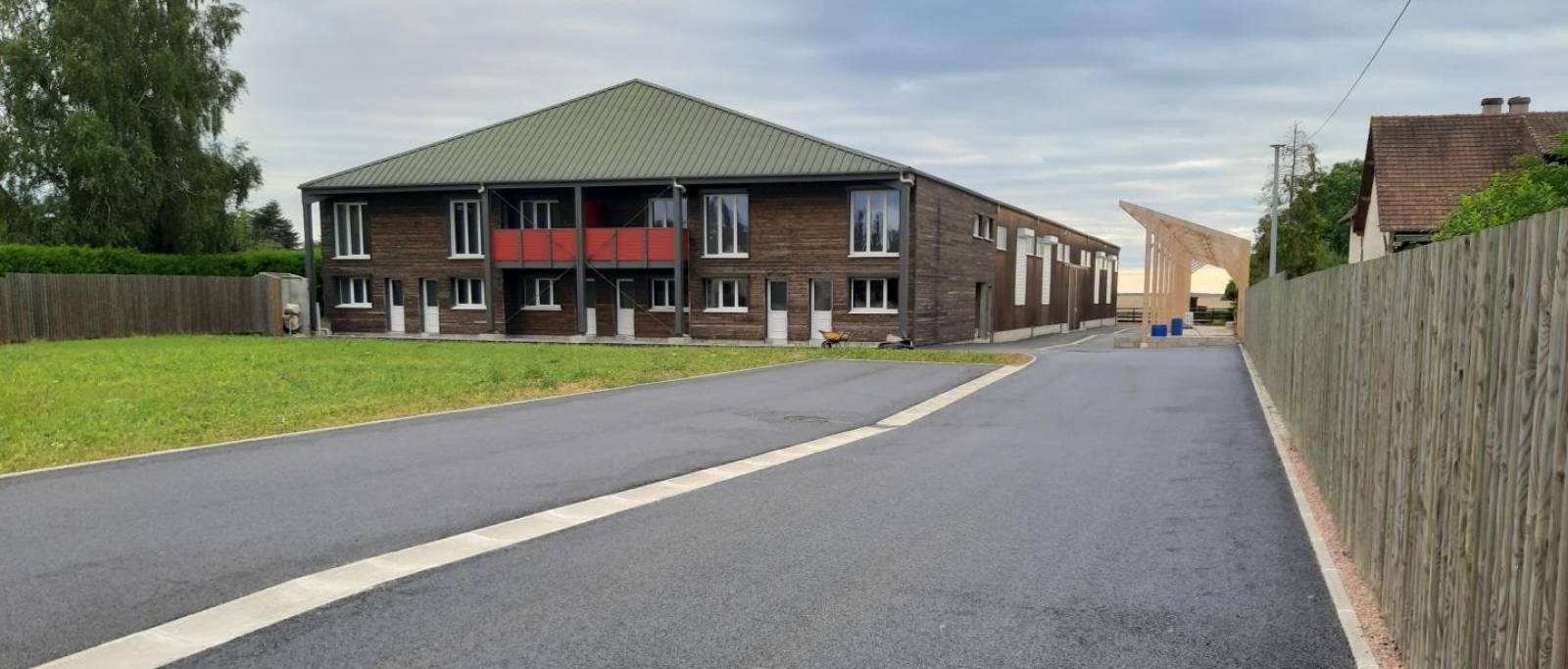 Aménagement enrobé 