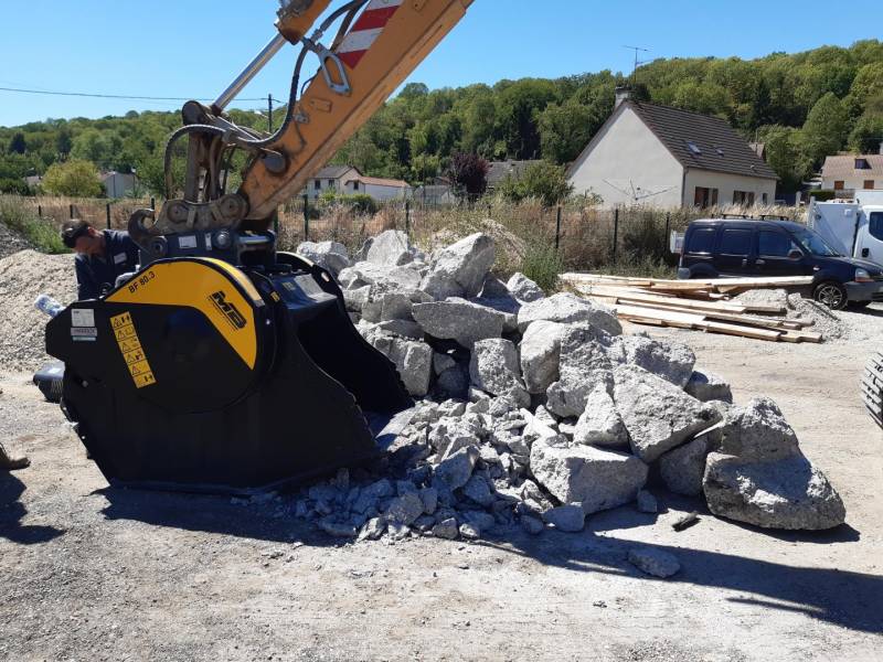 recyclage deblais chantier